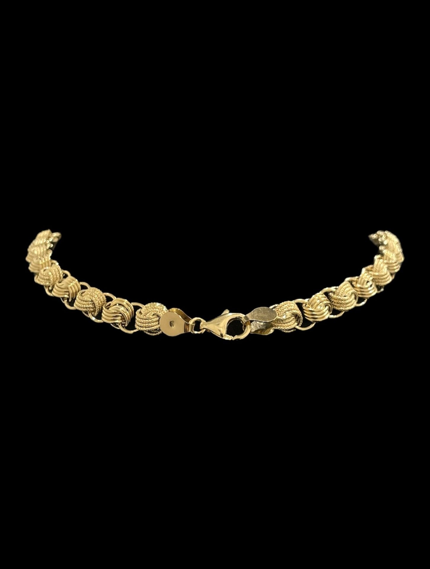 Collier Macaron Rond Lisse Sablé 80 cm 8 mm – Image 3